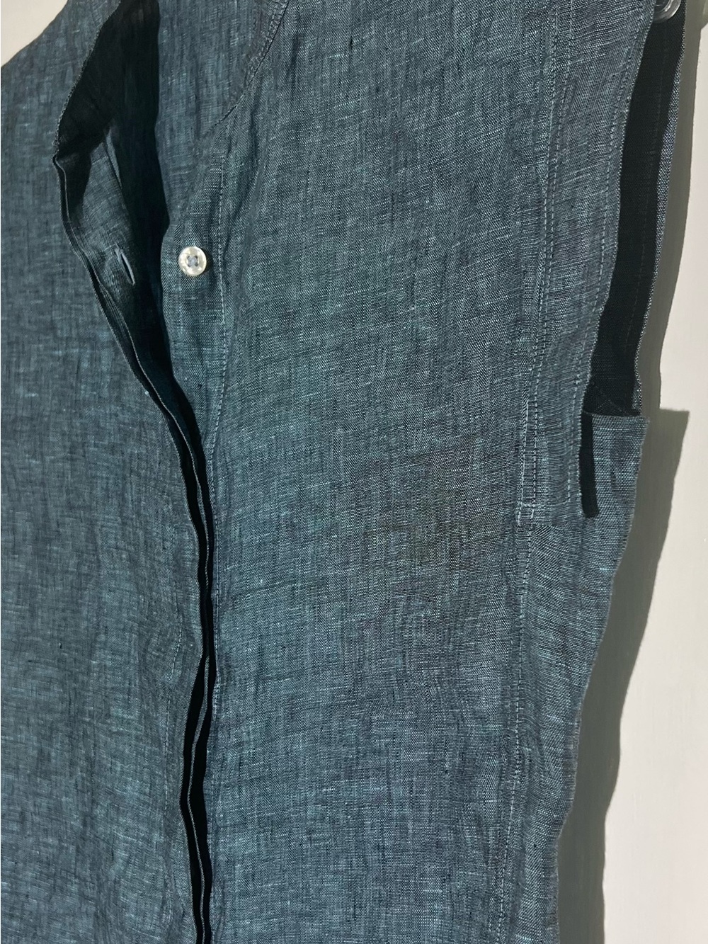 PRICE DROP Italian 100% Linen Top - Picture 2 of 9